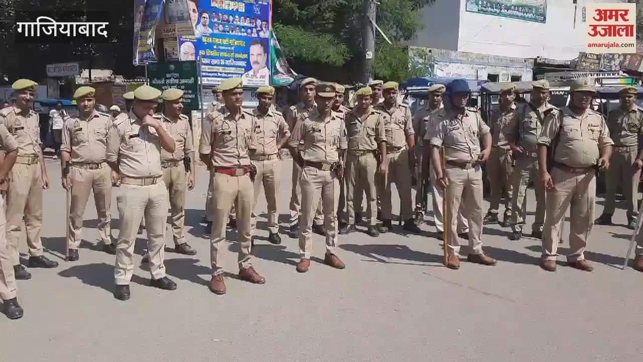 VIDEO : यति नरसिंहानंद के बयान पर तनाव, कैला भट्टा चौक पर तैनात भारी पुलिस तैनात
