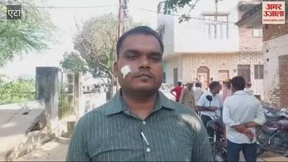 VIDEO : एटा में विद्युत विभाग की टीम पर हमला, स्मार्ट मीटर लगाने गई थी टीम...जान बचाने के लिए लगानी पड़ी दौड़