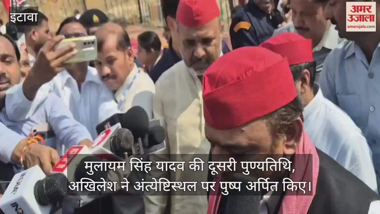 VIDEO : अखिलेश यादव ने नेताजी को दी श्रद्धांजलि, कहा- कांग्रेस और सपा का गठबंधन रहेगा, रतन टाटा पर कही ये बात