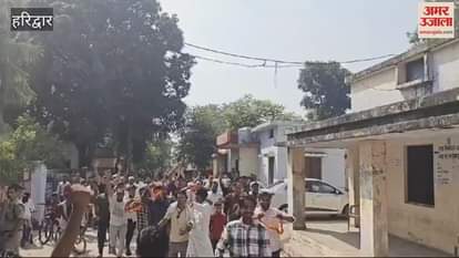 VIDEO : Panchayat by-election Supporters celebrated the victory of the candidate haridwar Uttarakhand News