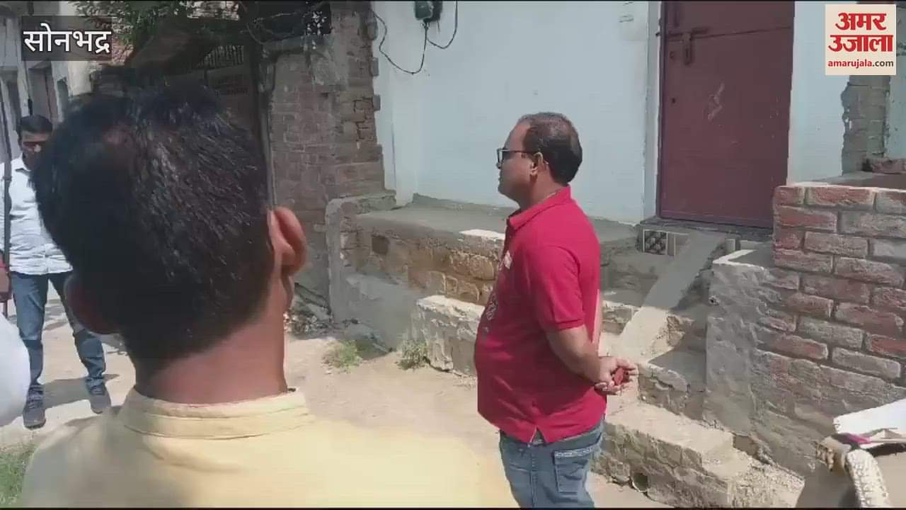 VIDEO : Fireworks were made densely populated areas in sonbhadra four quintals of material recovered