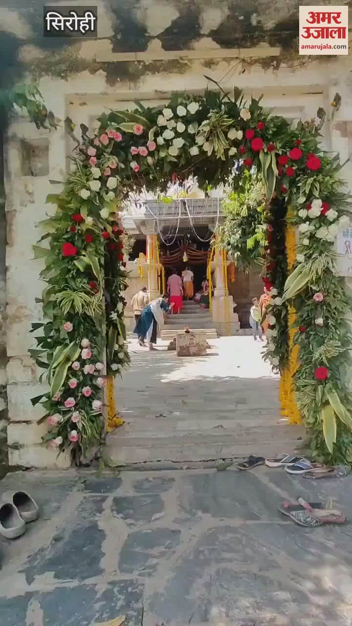 Sirohi News: Mother Goddess is seated on 2 lions in Bhadrakali temple, the only one of its kind in the country