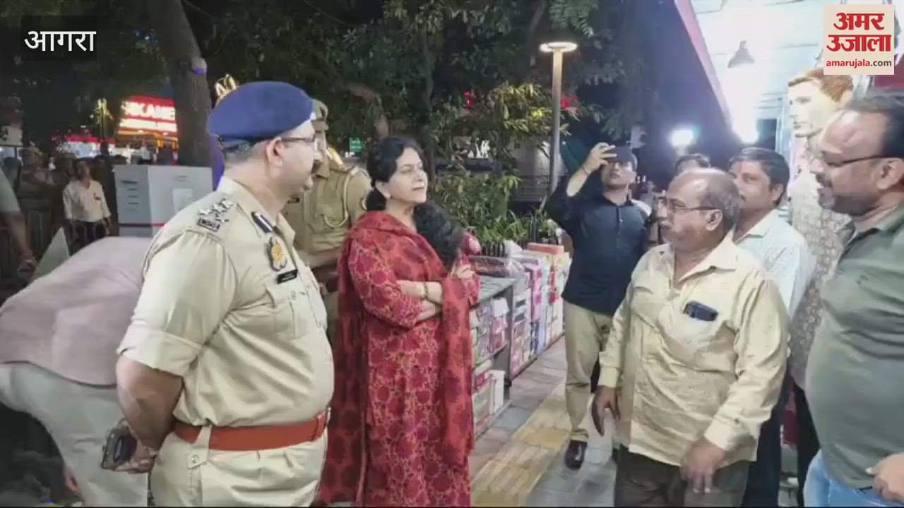 VIDEO : पुलिस के साथ मंडलायुक्त रितु माहेश्वरी ने की फुट पेट्रोलिंग, लोगों से लिया फीडबैक