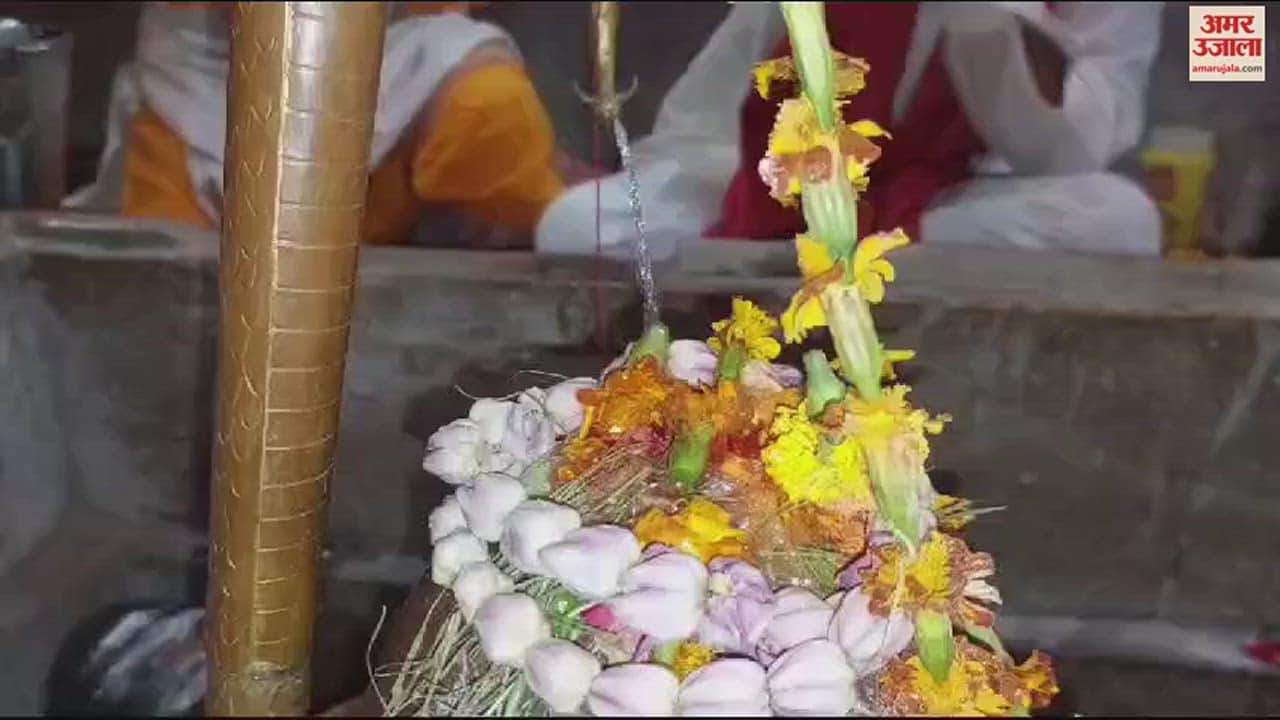 VIDEO : Rudrabhishek performed the victory of Indi alliance candidates in varanasi