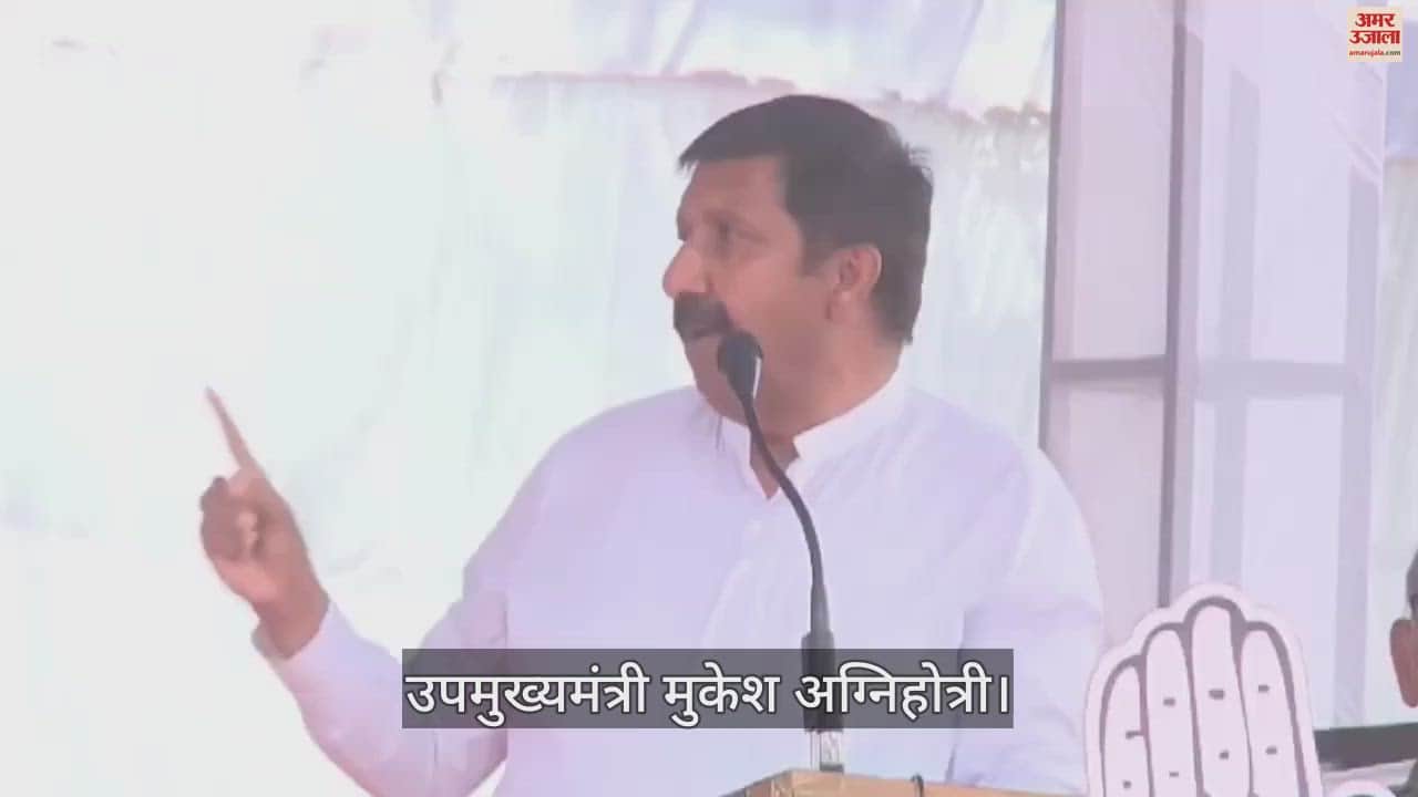 VIDEO : mukesh Agnihotri said- govt which was formed by Priyanka Gandhi, even a bird cannot attack it