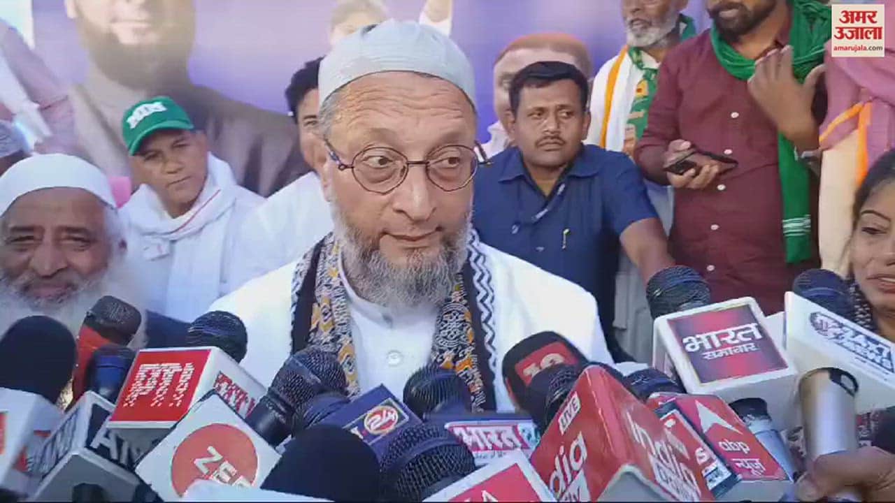 VIDEO : Lok sabha Election aimim chief asaduddin Owaisi and Pallavi Patel comment on bjp in mirzapur