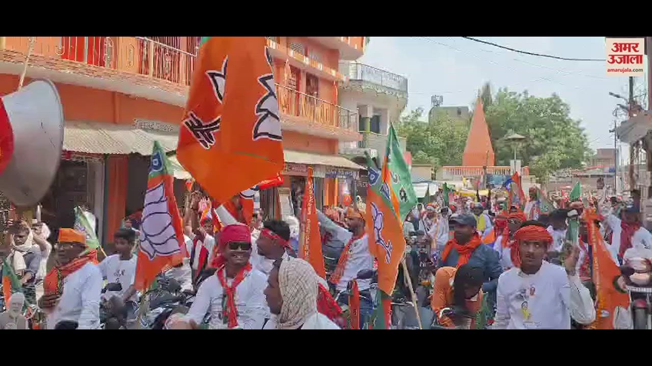 VIDEO : Lok Sabha Election CM Mohan yadav in Robertsganj public meeting rally and roadshow