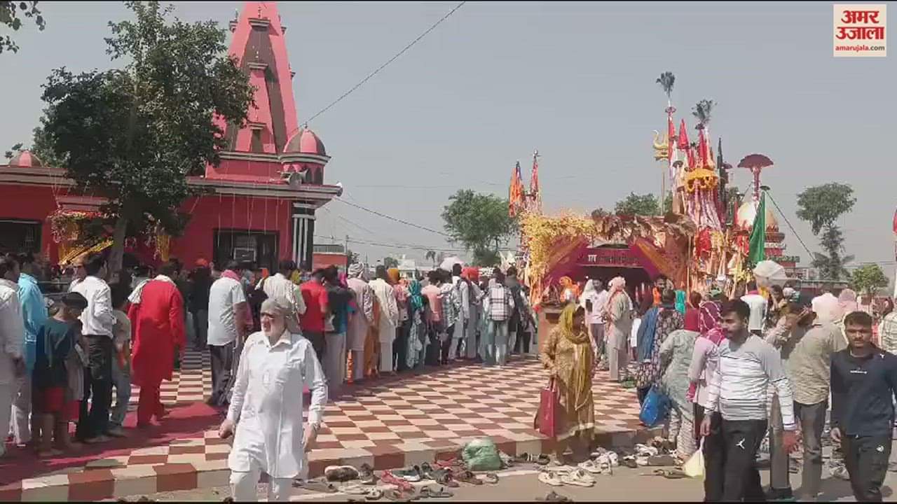 VIDEO : Thousands of devotees took dip of faith in Baba Siddha Goria Mela swankha vijapur samba
