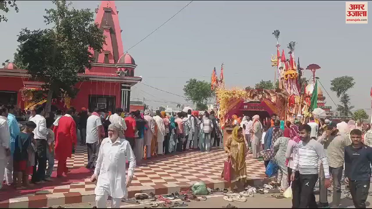 VIDEO : Thousands of devotees took dip of faith in Baba Siddha Goria Mela swankha vijapur samba