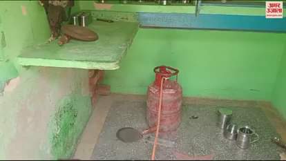 VIDEO : cylinder leak in Dhani Khargawan of Mahendragarh