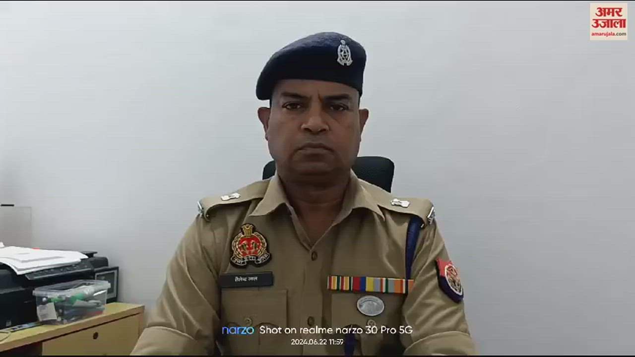 VIDEO : Encounter in Azamgarh second day Accused of bank robbery injured and arrested another absconding