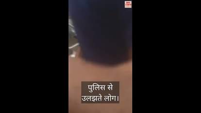 VIDEO : In Saharanpur, he was expelled from the district after fighting with the police