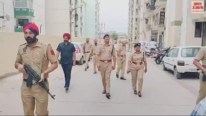 VIDEO : Mohali Police Launched CASO Operation In Rail Vihar Society