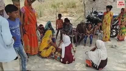 VIDEO : five people died in Jaunpur People fell dumper ran over family was returning from wedding procession