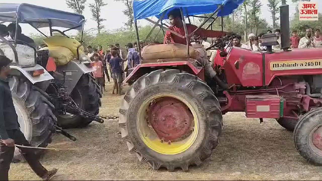 VIDEO : लखनऊ में शर्त लगाकर स्टंट करते ट्रैक्टर पलटा, दबकर युवक की मौत