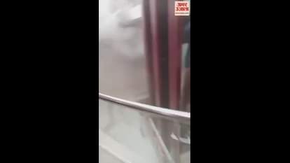 VIDEO : नोएडा के लॉजिक्स मॉल में लगी आग