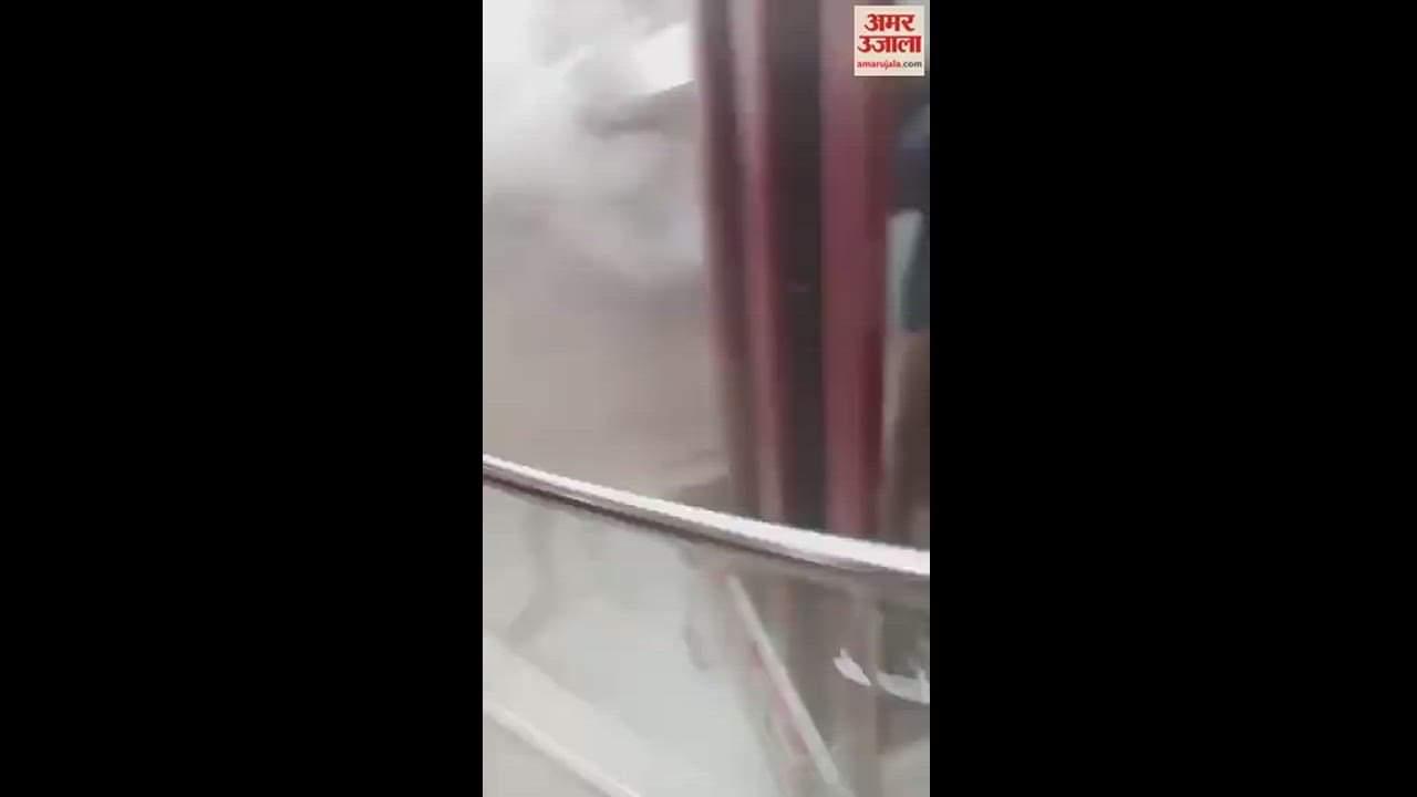 VIDEO : नोएडा के लॉजिक्स मॉल में लगी आग