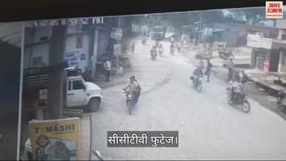 VIDEO : Accident In Kala Amb Sirmaur Truck crushed two motorcycles watch video