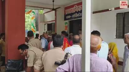VIDEO : Villagers got angry when no case was registered even after 40 hours of molestation