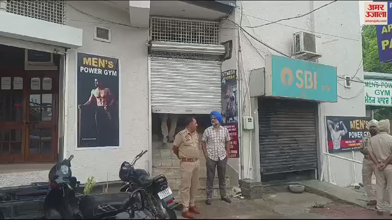 VIDEO : Thieves target SBI ATM in Phagwara