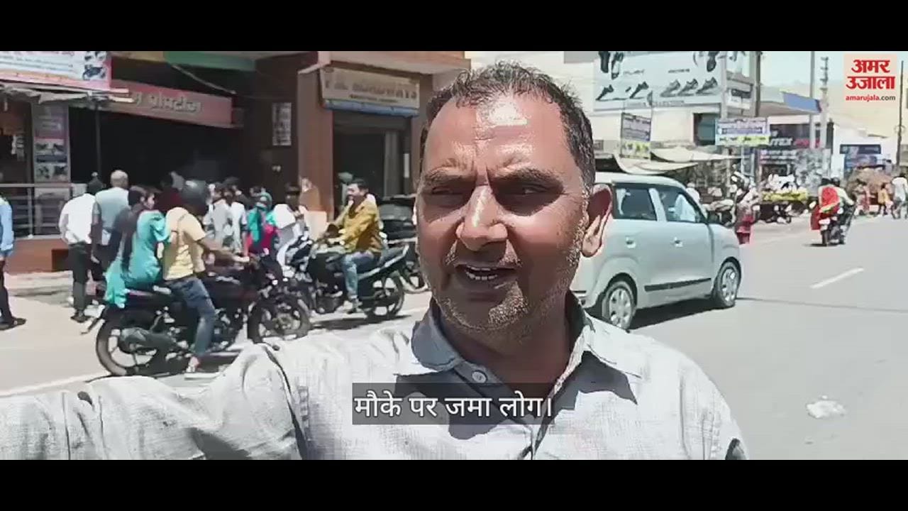 VIDEO : Accident on highway in Baghpat, high speed truck crushed ward boy, death