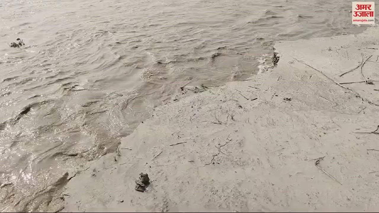 VIDEO : Home submerged in Saryu 80 more houses targeted in ballia waves started causing havoc