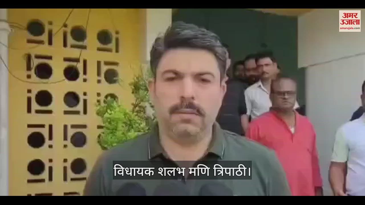 VIDEO : MLA Shalabh Mani Tripathi warned Deoria to close open meat shops before the start of Sawan