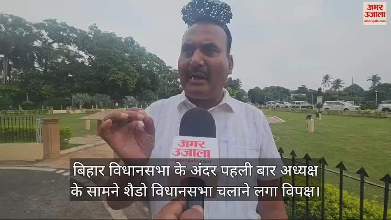 VIDEO : mimicry of cm nitish kumar in bihar vidhan sabha bihar news