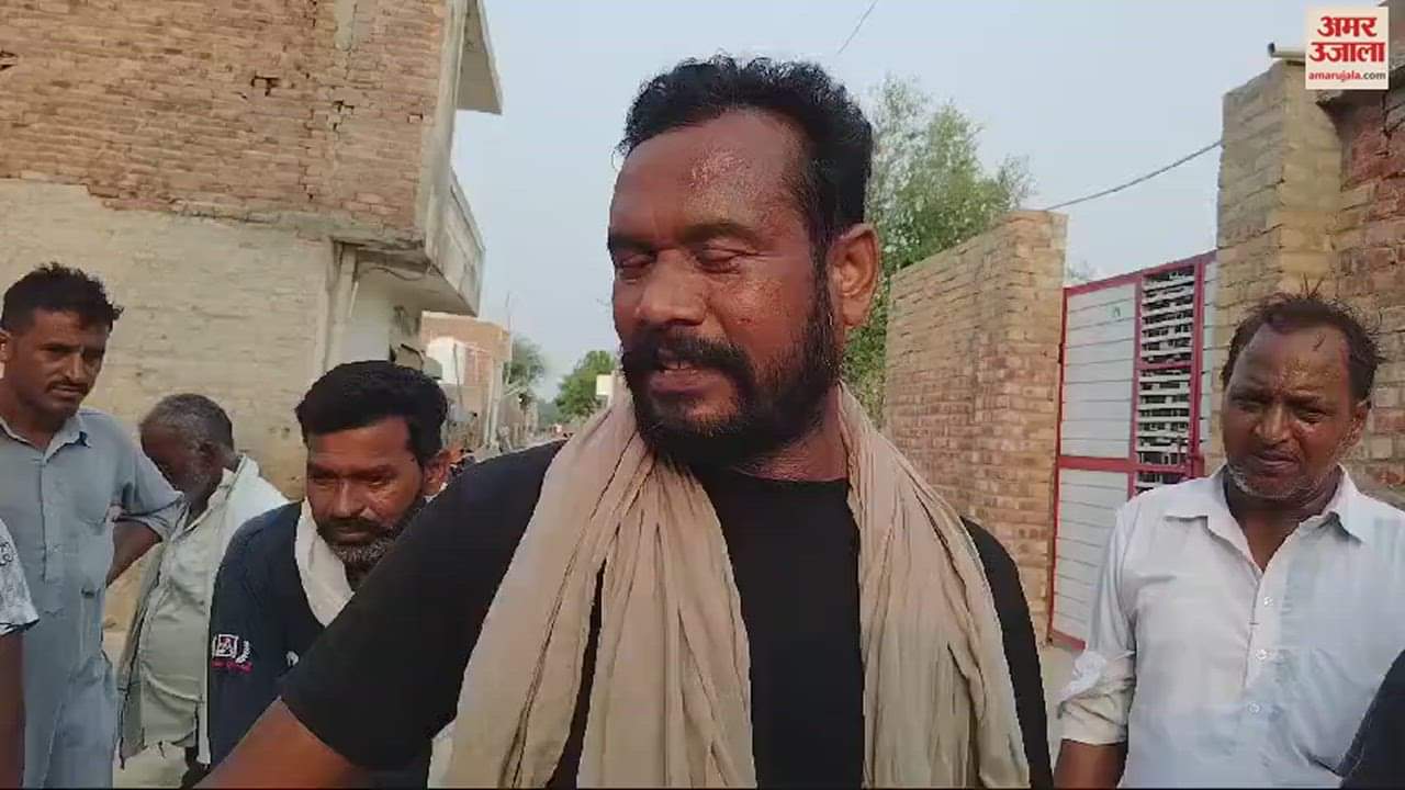 VIDEO : Man came to meet female friend tied to tree and beaten in bathinda