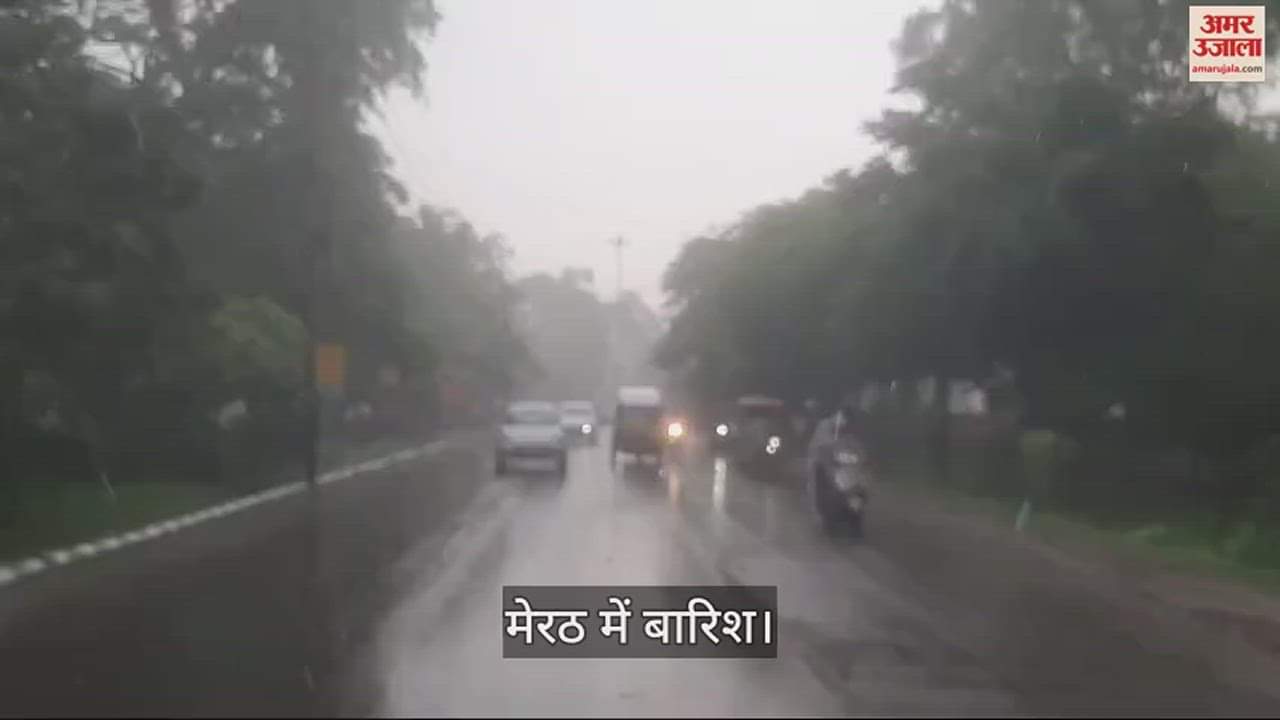 मेरठ में बारिश