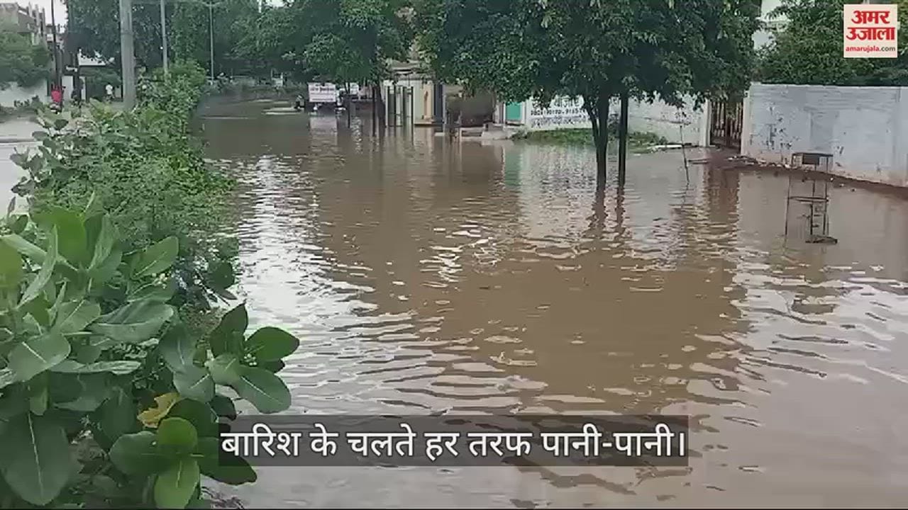 VIDEO : भाटापारा में बारिश से हाल-बेहाल मकान, दुकान और कार्यालय सब लबालब