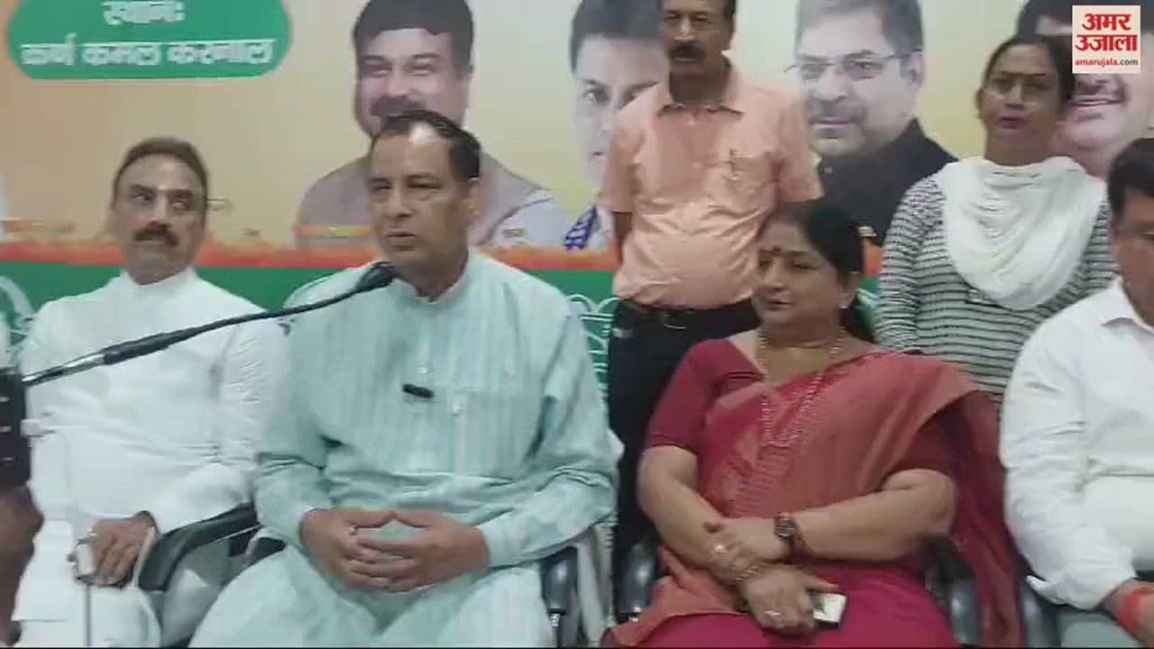 VIDEO : करनाल पहुंचे भाजपा प्रदेश अध्यक्ष: मोहन लाल बडौली बोल-जनता के सुझावों पर तैयार संकल्प पत्र पर काम करेंगे