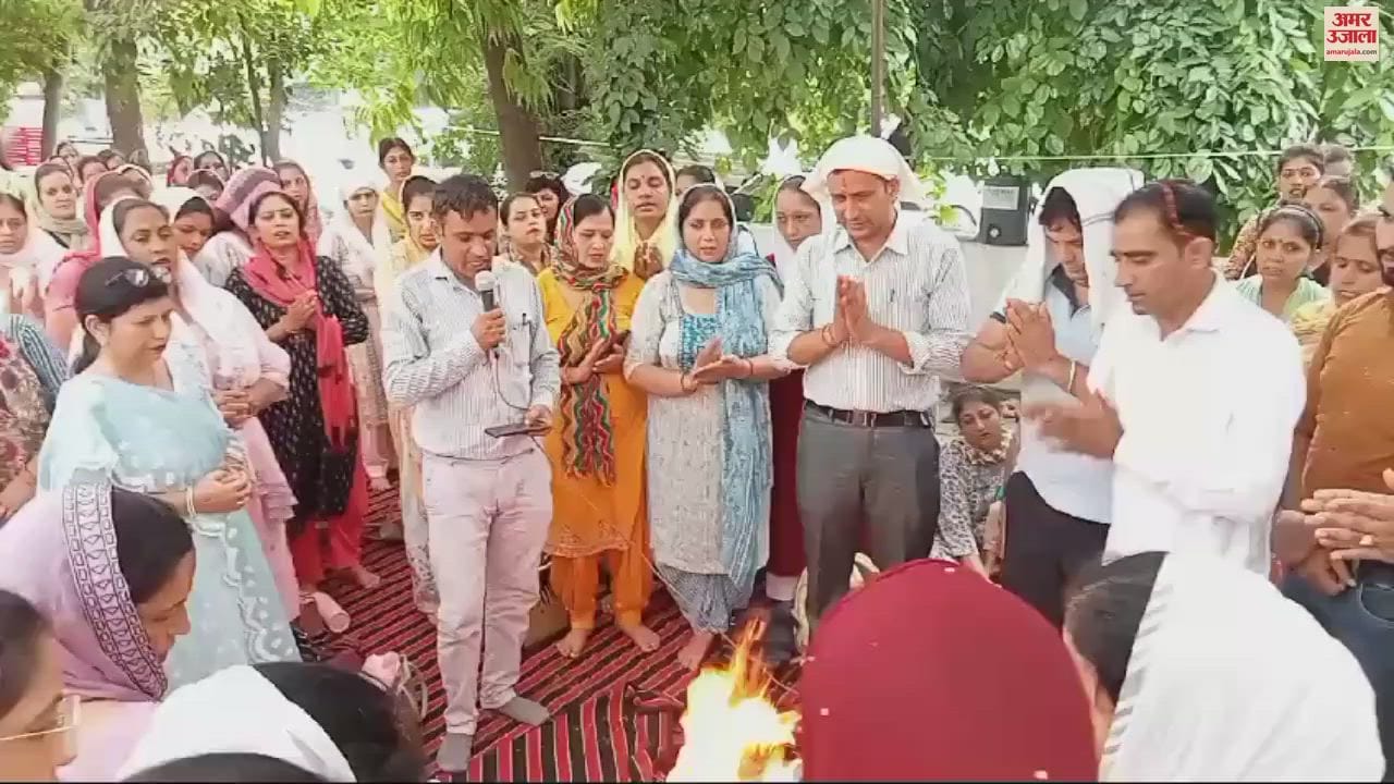 VIDEO : Haryana NHM Workers Extended Their Strike For Four More Days
