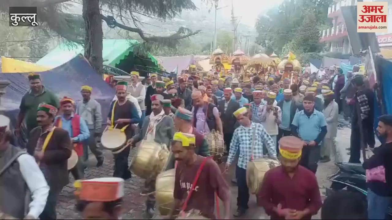 VIDEO : The second procession of Lord Narasimha was taken out to the beat of musical instruments, Devlu danced with the gods