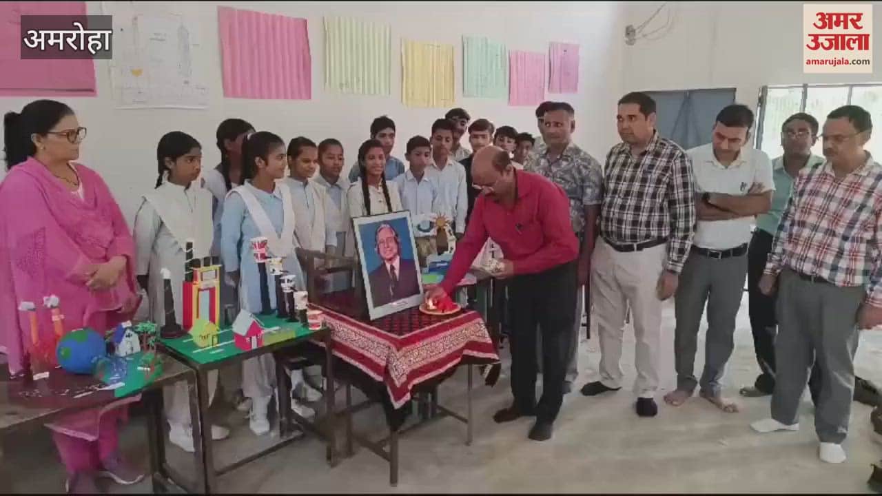 VIDEO : Students of Shiv Inter College made science models and paid tribute to former President Abdul Kalam