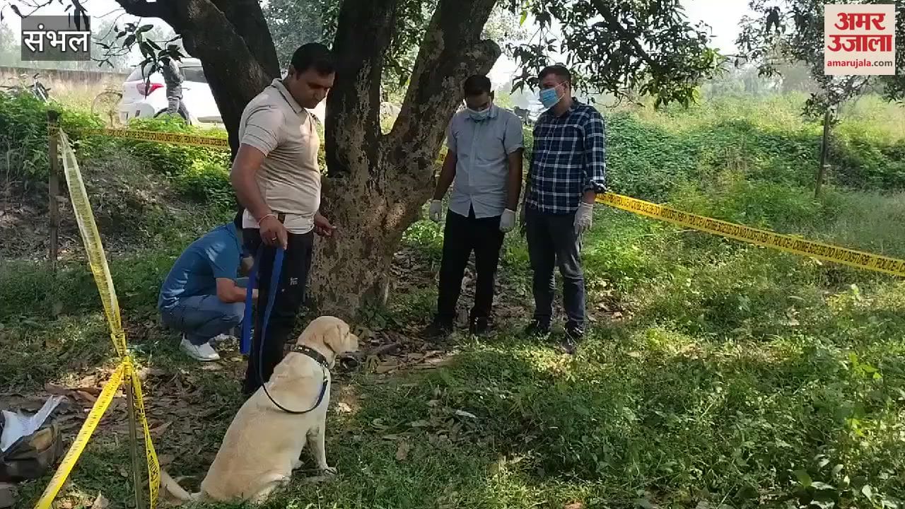 VIDEO : body of a young man missing for three days was found in a mango orchard, family members suspected murder