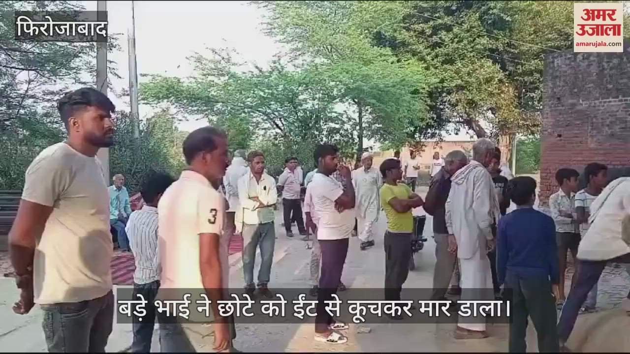 VIDEO : बड़े भाई ने छोटे को ईंट से कूचकर मार डाला, शादी के डेढ़ वर्ष में विधवा हो गई बहू