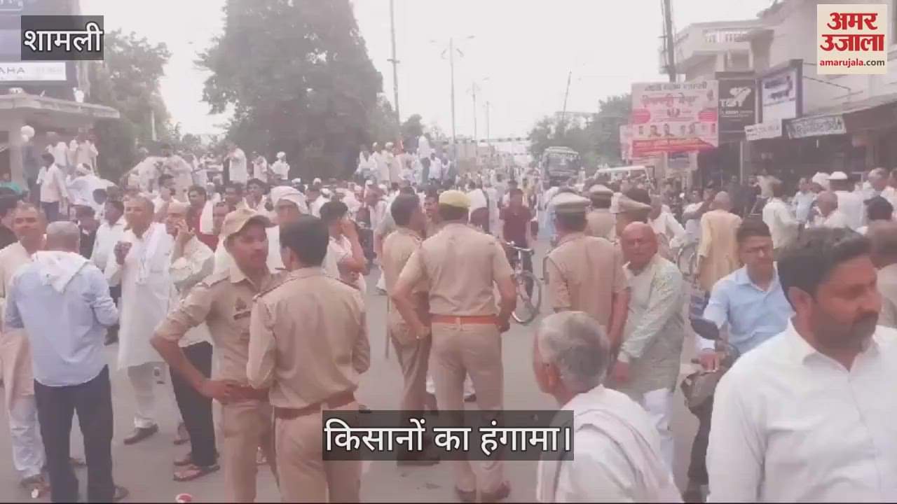 VIDEO : Shamli: किसानों ने शामली-मुजफ्फरनगर मार्ग पर लगाया जाम, राजनीति में फंस गया गन्ने का भुगतान