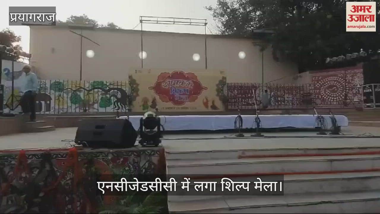 VIDEO : Crafts fair organized in NCZCC on the occasion of Diwali, people are fascinated by traditional crafts