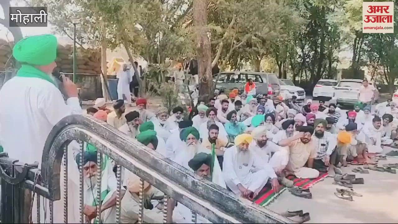 VIDEO : Farmers locked the gate of Laldu Market Committee