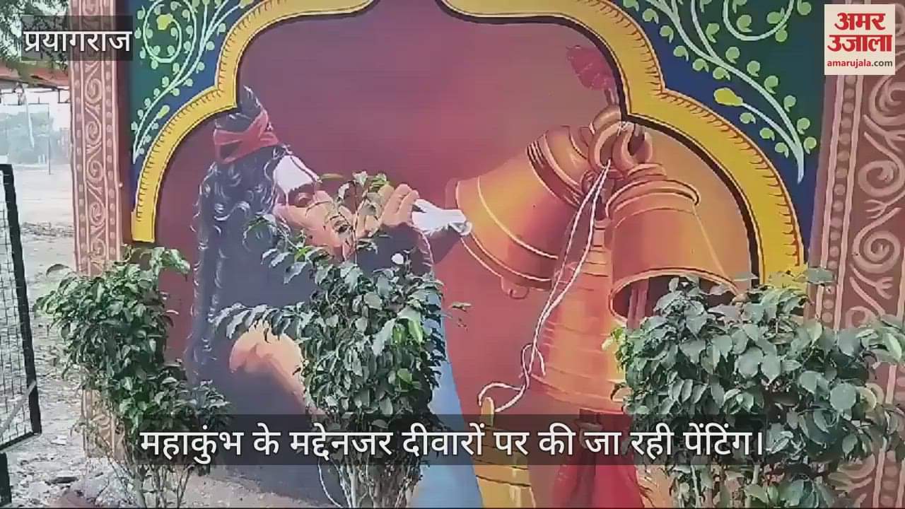 VIDEO : The city walls will give the message of Mahakumbh, artists arrived from Pune