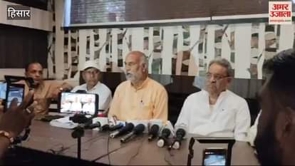 VIDEO : SP Chalia in Hisar said - will challenge the decision of classification in reservation in the High Court