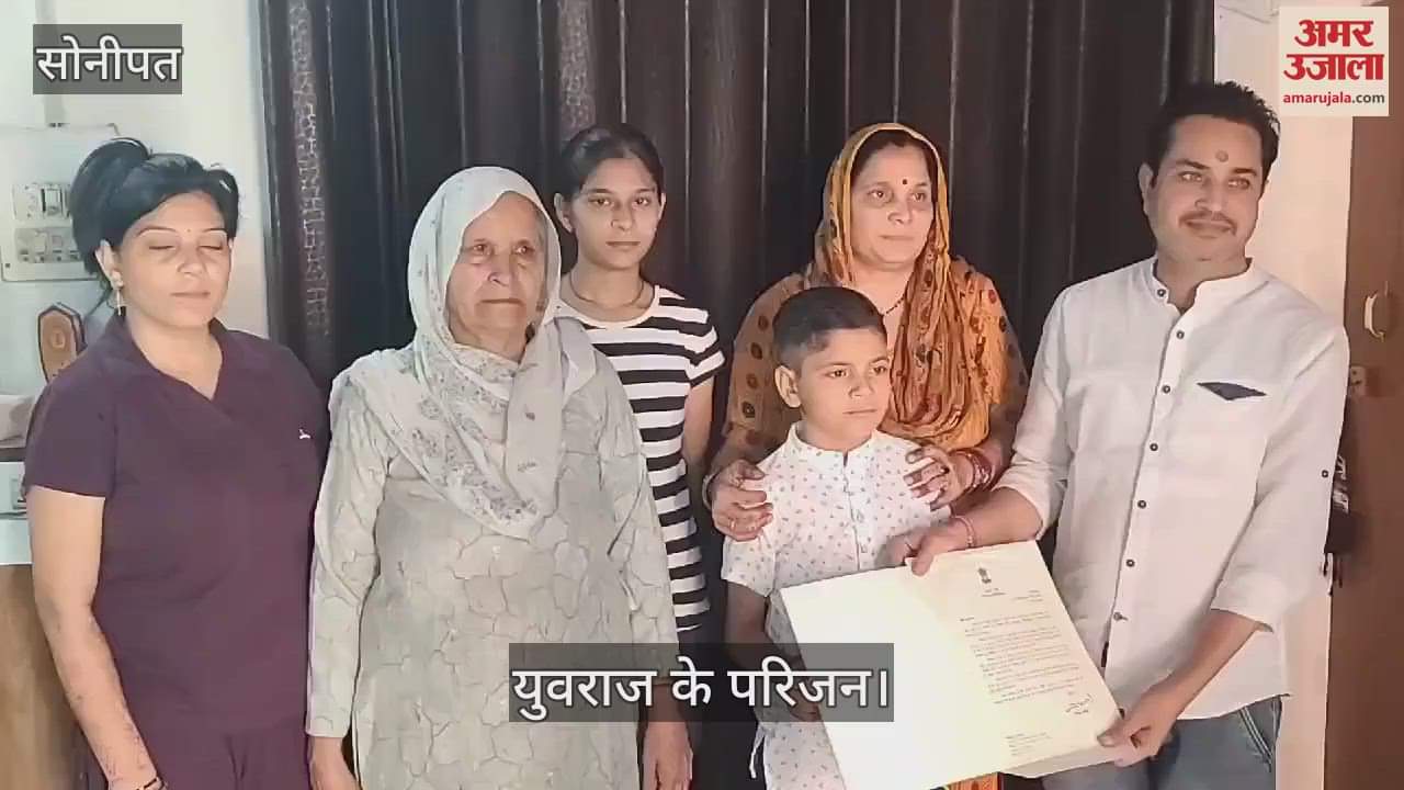 VIDEO : सोनीपत में पीएम नरेंद्र मोदी का स्केच बनाने वाले युवराज को मिला मोदी का पत्र