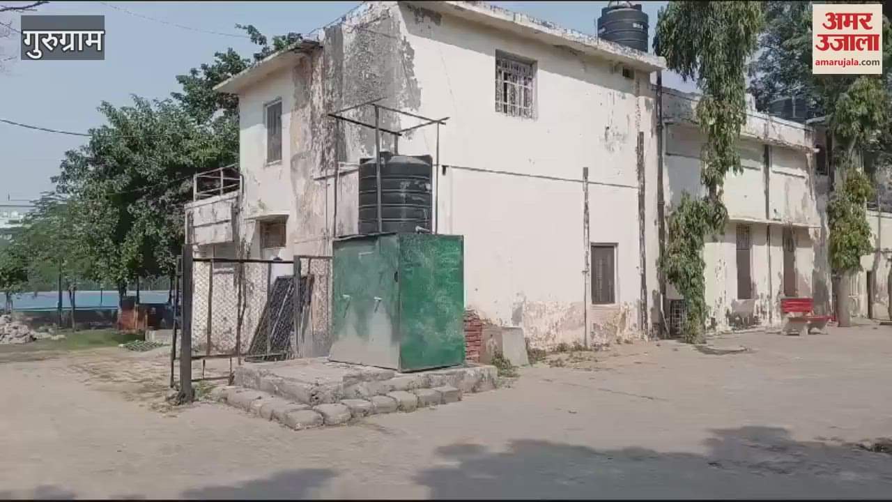 VIDEO : process of demolishing the dilapidated building at Nehru Stadium in Gurugram is not progressing