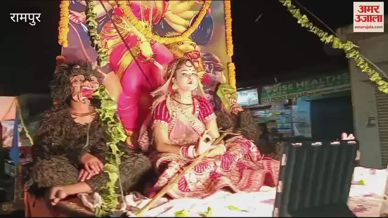 VIDEO : Valmiki procession took place in Rampur, welcomed with shower of flowers, organized by Bhavadhas