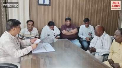 VIDEO : Municipal council chief listened to the complaints of the people in Fatehabad