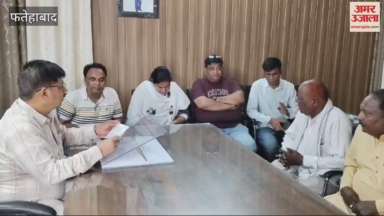 VIDEO : Municipal council chief listened to the complaints of the people in Fatehabad