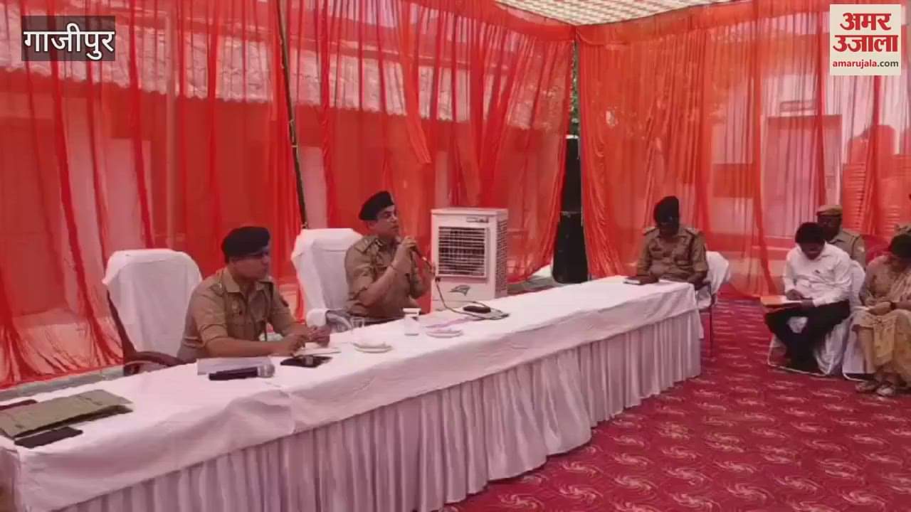 VIDEO : IG inspected police station gave instructions distributed torches and turbans to the watchmen