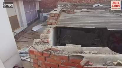 VIDEO : आगरा में पेंट कारोबारी के शोरूम में फिर लाखों की चोरी, 48 घंटे में दूसरी बार माल कर ले गए साफ