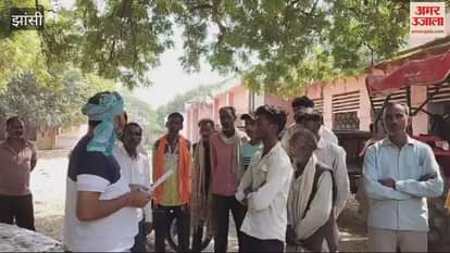 VIDEO : Man injured in tractor-motorcycle collision in Jhansi dies during treatment